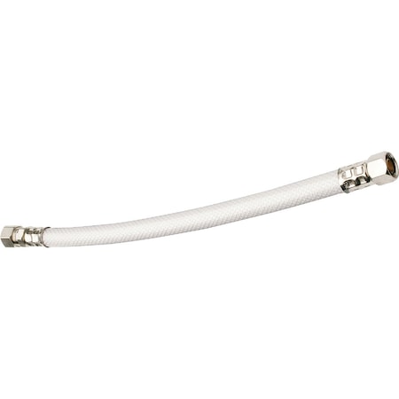 All-Source 3/8 In. OD X 3/8 In. OD X 12 In. L Vinyl Faucet Connector 456107